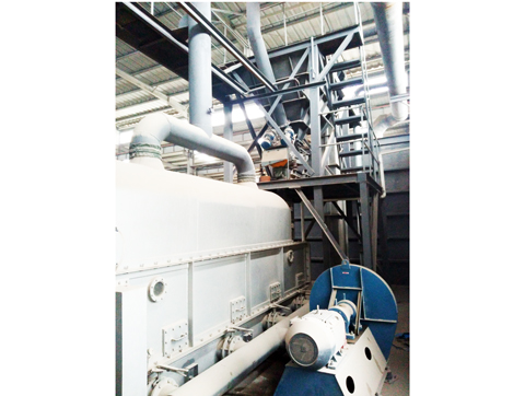 砂处理冷却床及风机